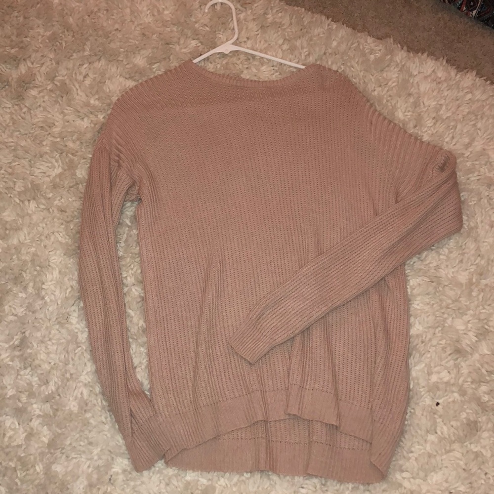 Brandy Melville pink knit sweater